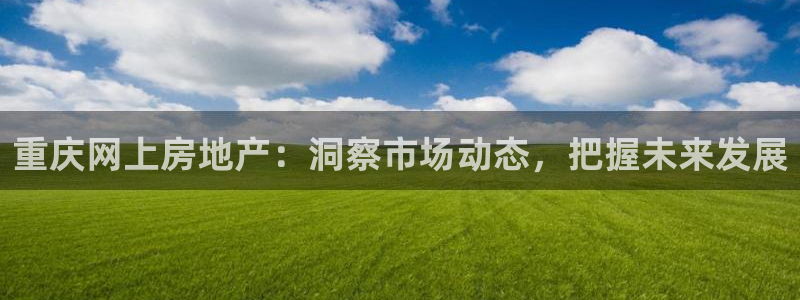 摩登7登录址333OO：重庆网上房地产：洞察市场动态，把握未