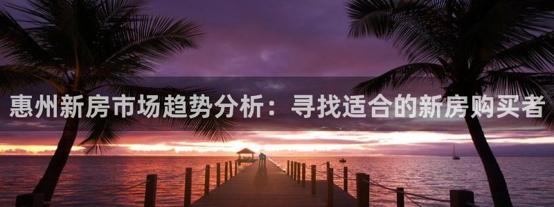 摩登7网站排名：惠州新房市场趋势分析：寻找适合的新房购买者