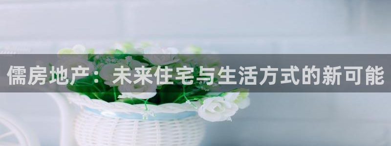 摩登5张7O667：儒房地产：未来住宅与生活方式的新可能