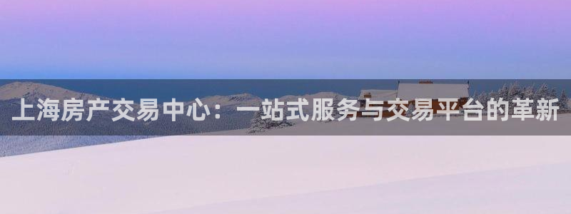摩登7是什么：上海房产交易中心：一站式服务与交易平台的革新