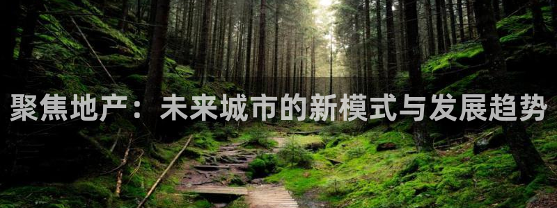 摩登7平台：聚焦地产：未来城市的新模式与发展趋势