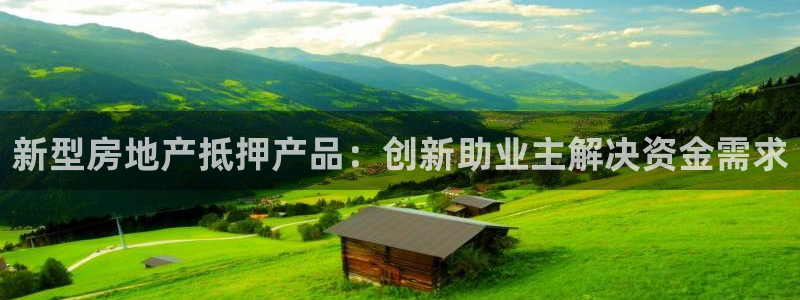 摩登7彩票平台登陆总代：新型房地产抵押产品：创新助业主解决资
